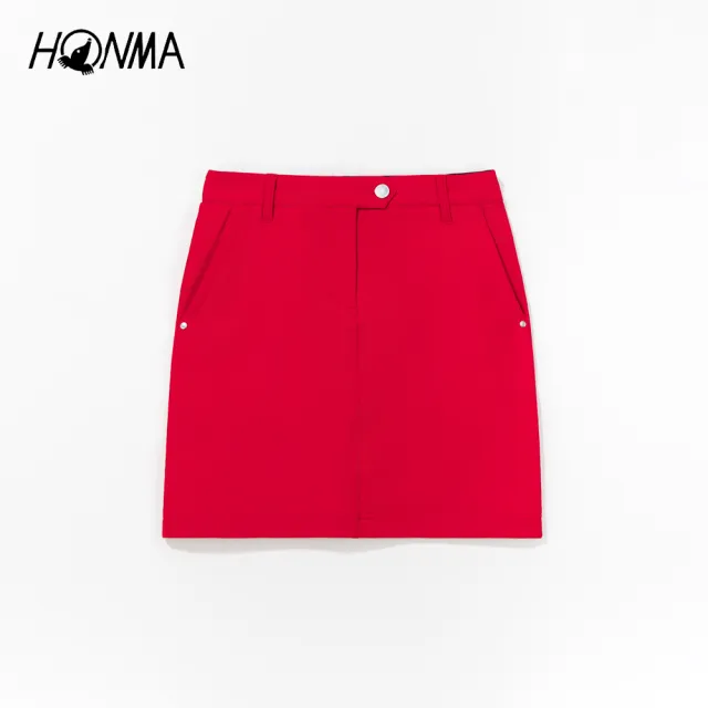 【HONMA 本間高爾夫】女款機能短裙 日本高爾夫球專櫃品牌(7~11白、黑、紅、藍色任選036734362)