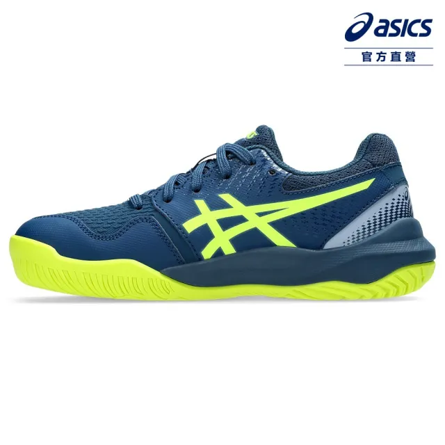 【asics 亞瑟士】GEL-RESOLUTION 9 GS 大童 網球鞋(1044A067-404)