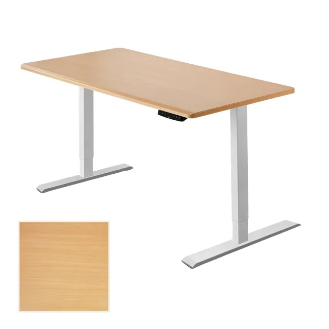【FUNTE】Mini+ 電動升降桌/二節式 120x60cm 八色可選(辦公桌 電腦桌 工作桌)