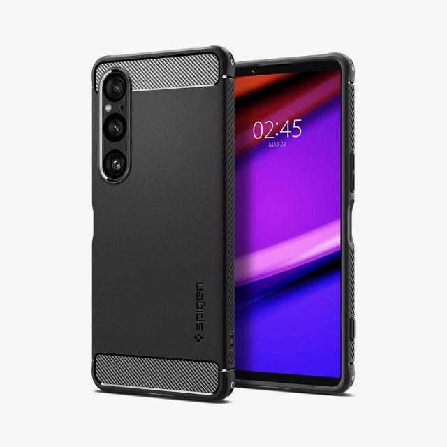 【Spigen】SGP Sony Xperia 1 VI / 10 VI_Rugged Armor-軍規防摔保護殼(霧黑)