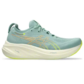 【asics 亞瑟士】GEL-NIMBUS 26-D 女款 寬楦 緩衝 慢跑鞋(1012B602-301)