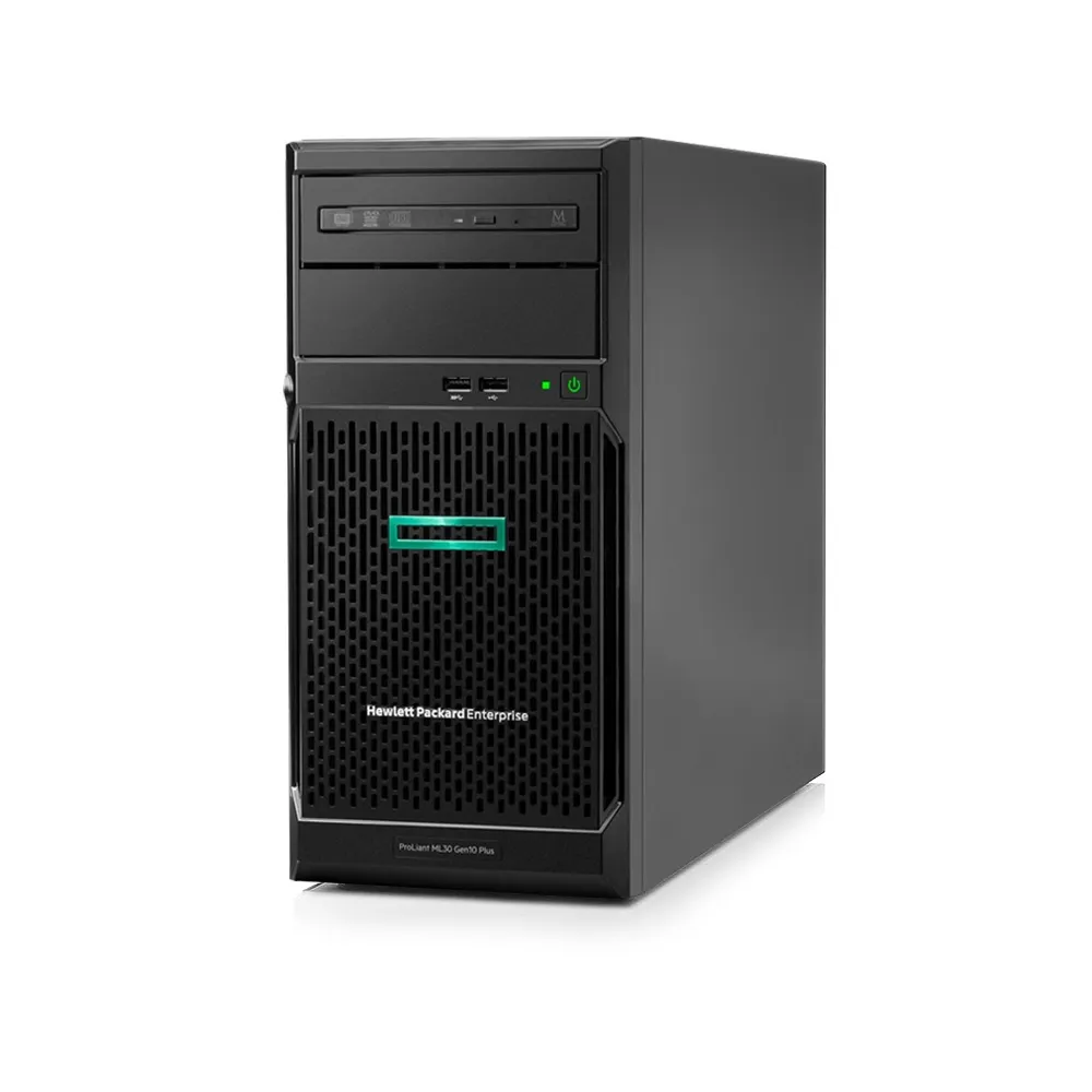 【HP 惠普】E-2324G 四核直立伺服器(ML30 Gen10 Plus/E-2324G/32G/2TBX2 HDD/RAID1)