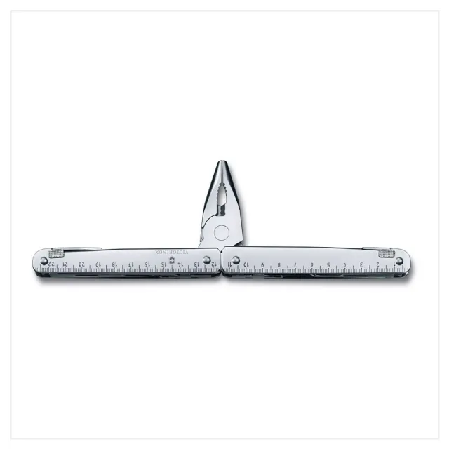 【VICTORINOX 瑞士維氏】Swiss Tool X 工具鉗/26用/銀(3.0327.L)