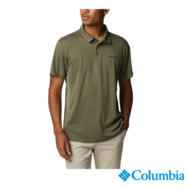 【Columbia 哥倫比亞 官方旗艦】男款-快排防曬短袖上衣/Polo衫/短褲(多款任選)