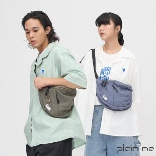 【plain-me】PM日常大容量腰包 PLN3036-241(男款/女款 共4色 側背包 斜背包 包包)