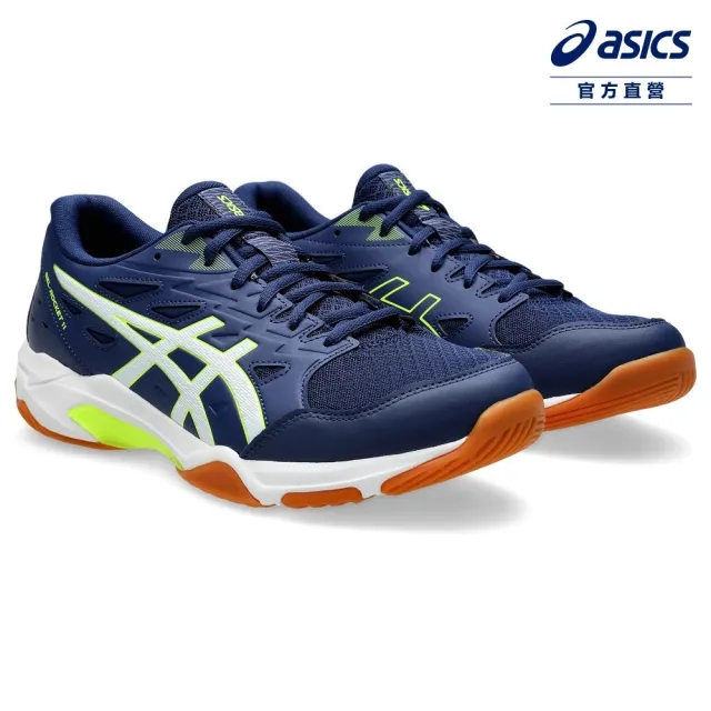 【asics 亞瑟士】GEL-ROCKET 11 男款 寬楦 排球鞋(1073A066-403)