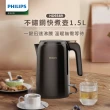 【Philips 飛利浦】1.5L 不鏽鋼快煮壺(HD9389/80)