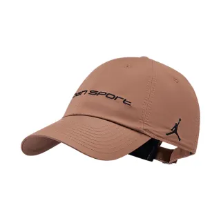 【NIKE 耐吉】休閒帽 棒球帽 老帽 男 女 U J DF CLUB CAP US CB Jordan 喬丹 古老棕(FZ2020223)