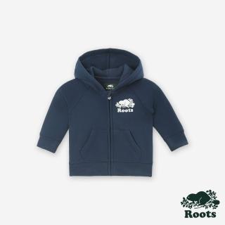 【Roots】Roots 嬰兒-ORIGINAL 連帽外套(深藍色)