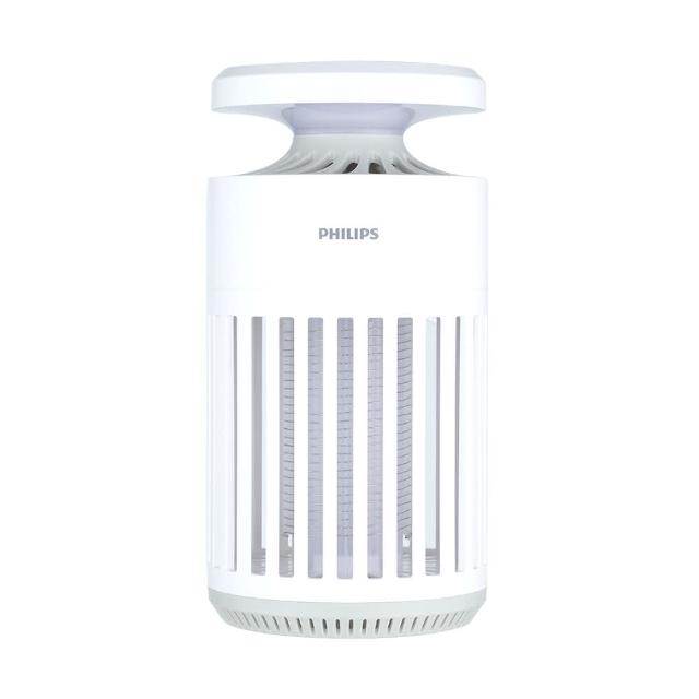 【Philips 飛利浦】66265 K1 電擊吸入式捕蚊燈(K1小金殺/黃金誘蚊395nm/滅蚊效率+20%)