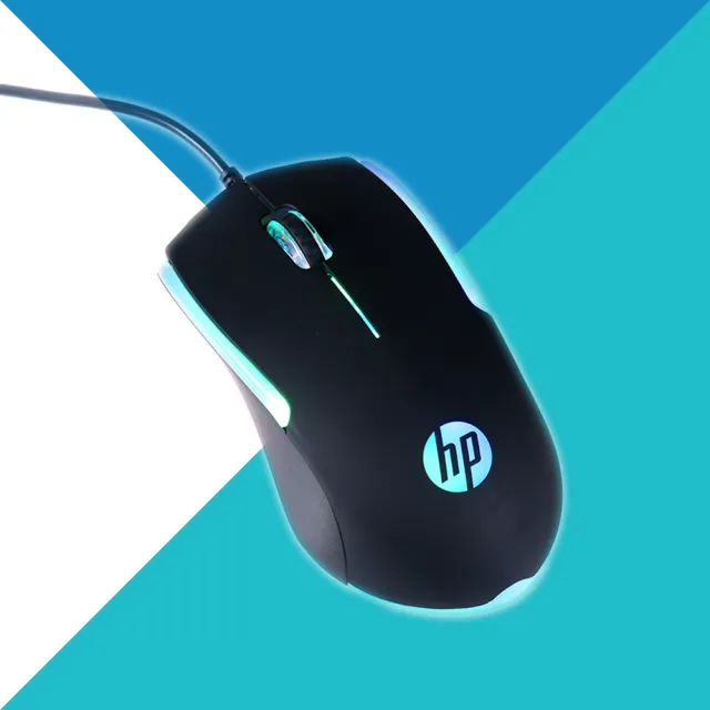 【HP 惠普】RGB有線電競高效能滑鼠 M160(高端光學引擎/精準定位/高質量晶片)