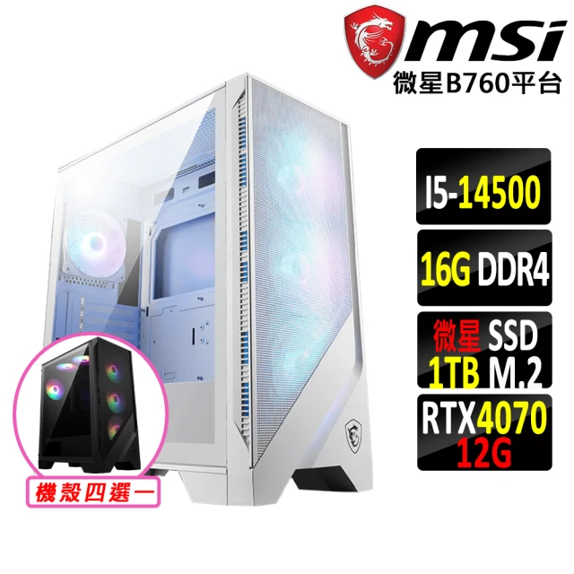 微星平台 i5十核 RTX4070TI SUPER {霧霾}