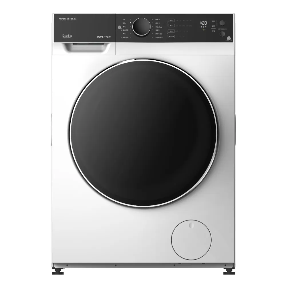 【TOSHIBA 東芝】12公斤變頻溫水洗脫烘滾筒洗衣機(TWD-BJ130M4G)