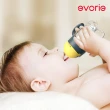 【Evorie】Tritan 200mL+300mL雙色學飲吸管水杯組(總代理公司貨)