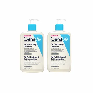 【CeraVe 適樂膚】限時特談雙入組★水楊酸煥膚淨嫩潔膚露 473ml X2 (改善粗糙顆粒)