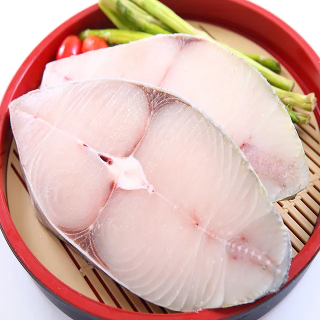 【海之醇】中段無肚土魠魚厚切-7片組(280g±10%/片)