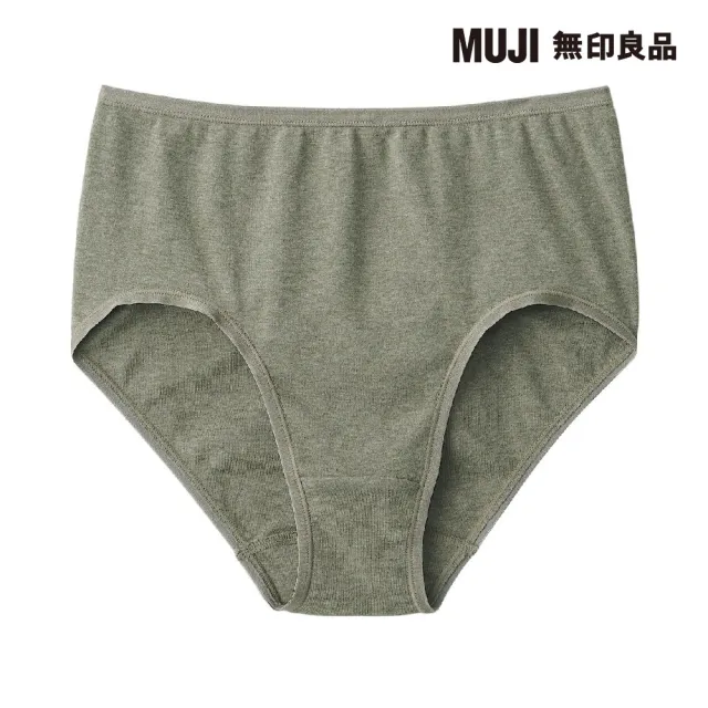 【MUJI 無印良品】女針織高腰內褲(共6色)