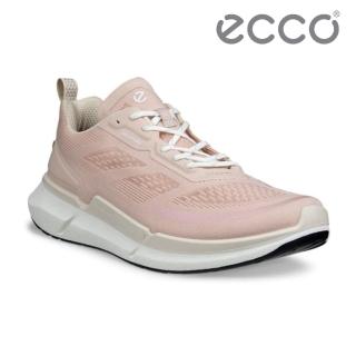 【ecco】BIOM 2.2 W 健步透氣輕盈休閒運動鞋 女鞋(裸粉色 83075360946)