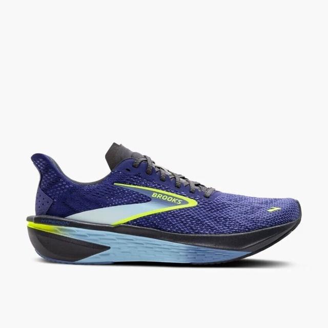 【BROOKS】Hyperion 2 男 慢跑鞋 競速 跑鞋 氮氣中底 回彈 緩震 深藍(1104321D430)