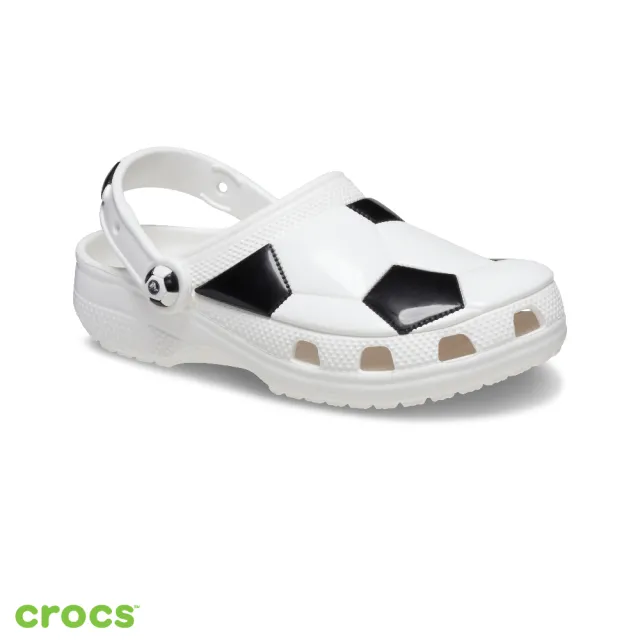 【Crocs】童鞋 大童經典足球克駱格(210157-103)