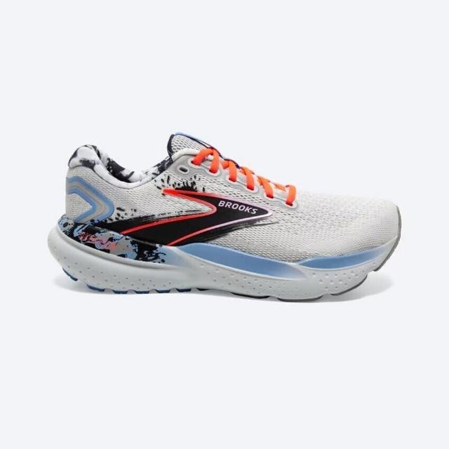 BROOKS Glycerin 21 男 慢跑鞋 運動 支撐 緩衝 抽象派 灰藍 1104191D084