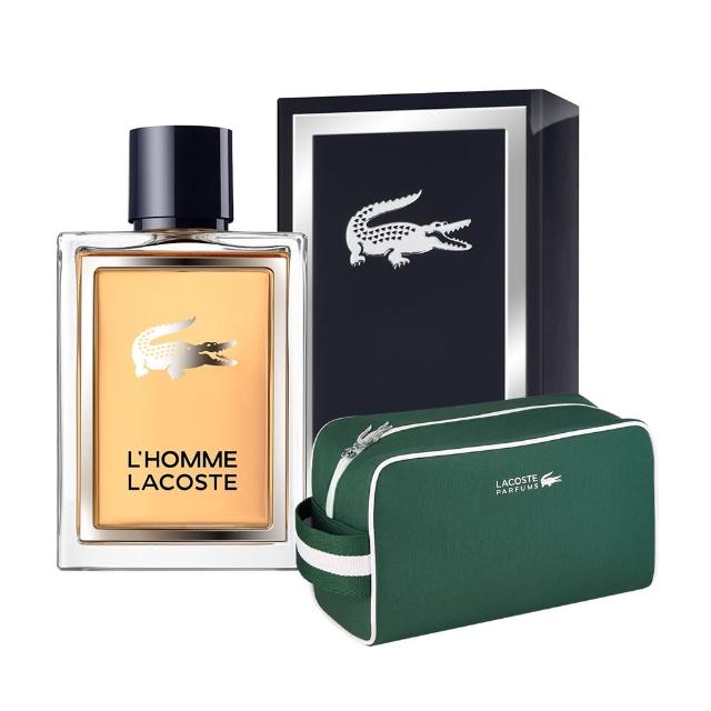 【LACOSTE】同名男性淡香水100ml(贈手提盥洗包.專櫃公司貨)