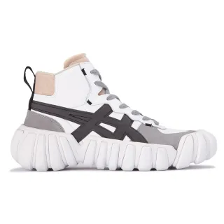 【Onitsuka Tiger】鬼塚虎 米白底深灰拼接 DENTIGRE LL 高筒鞋 休閒鞋 (1183B453-100)