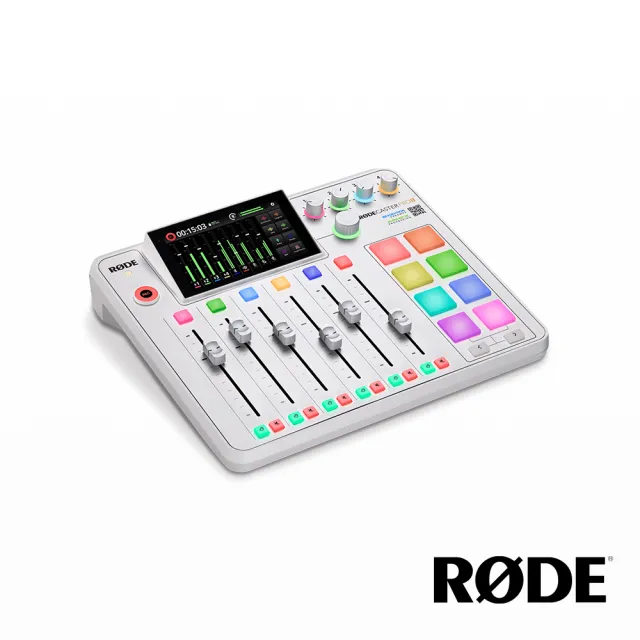 【RODE】Caster Pro II 混音工作台 白色│廣播/直播用錄音介面(公司貨)