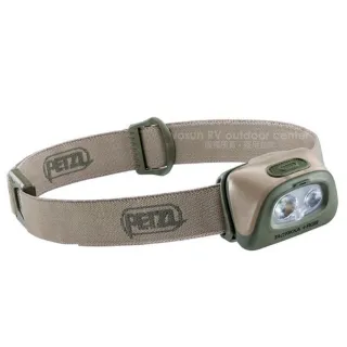 【PETZL】TACTIKKA +RGB 超輕量戰術頭燈/350流明.IPX4防水.LED頭燈(E089FA02 沙漠)