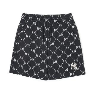 【MLB】運動休閒短褲 MONOGRAM系列 紐約洋基隊(3ASPM0343-50BKS)