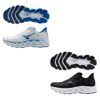 【MIZUNO 美津濃】WAVE SKY 8 男款慢跑鞋 J1GC241101 J1GC241102(慢跑鞋)