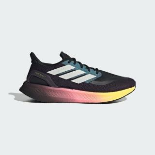 【adidas 愛迪達】慢跑鞋 男鞋 運動鞋 緩震 PUREBOOST 5 黑黃紅 IH3833(8728)