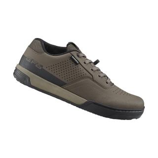 【SHIMANO】GF600 平底車鞋 VOLUME TRAIL鞋楦 標準款 褐色
