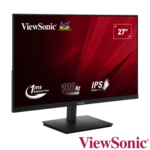 【ViewSonic 優派】VA270-H 27型 100Hz FHD廣視角螢幕(IPS/1ms/HDMI/VGA/抗藍光/零閃頻/)