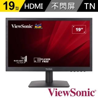【ViewSonic 優派】VA1903H-2 19型 TN 抗藍光寬螢幕(5ms)
