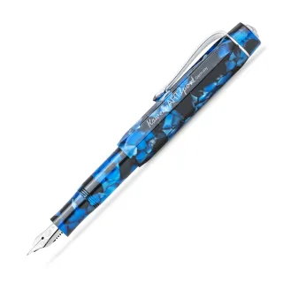 【KAWECO】Art sport Pebble Blue 鵝卵石藍 藝術系列鋼筆(Art sport)