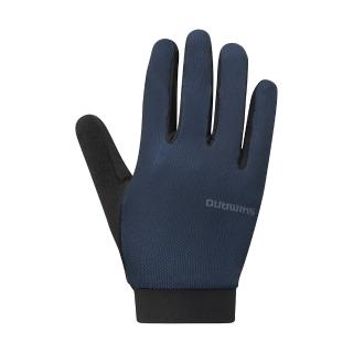 【SHIMANO】EXPLORER FF 男款全指手套 海軍藍