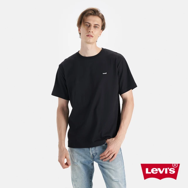 LEVIS 官方旗艦 男款 舒適長袖 MINI LOGO T