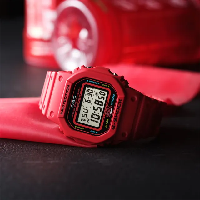 【CASIO 卡西歐】G-SHOCK 運動風 經典電子腕錶 送禮推薦 禮物(DW-5600EP-4)
