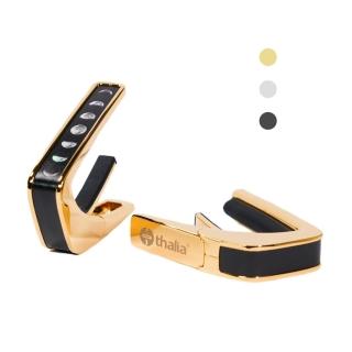 【Thalia Capos】美國頂級移調夾 月相珠貝 鑲嵌裝飾(3種外觀 鍍金/鍍鉻/黑鍍鉻 原廠公司貨)