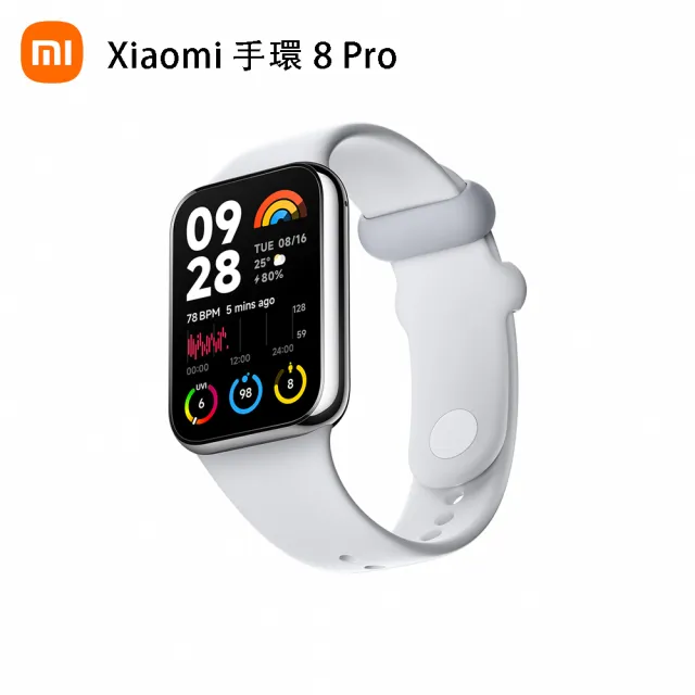 【小米】官方旗艦館 Xaiomi 手環 8 Pro(金屬錶帶組)