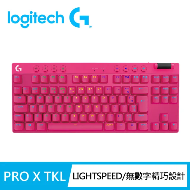 【Logitech G】PRO X 無線機械式TKL遊戲鍵盤