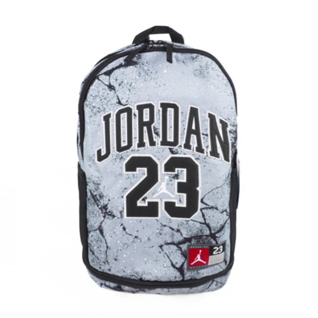 NIKE 耐吉 Jordan Jersey 後背包 雙肩背 筆電包 防潑水 喬丹 水泥灰(FQ0951-011)