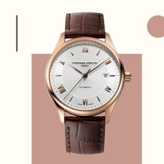 【CONSTANT 康斯登】百年經典 瑞士 機械腕錶40mm(FC-303MV5B4)