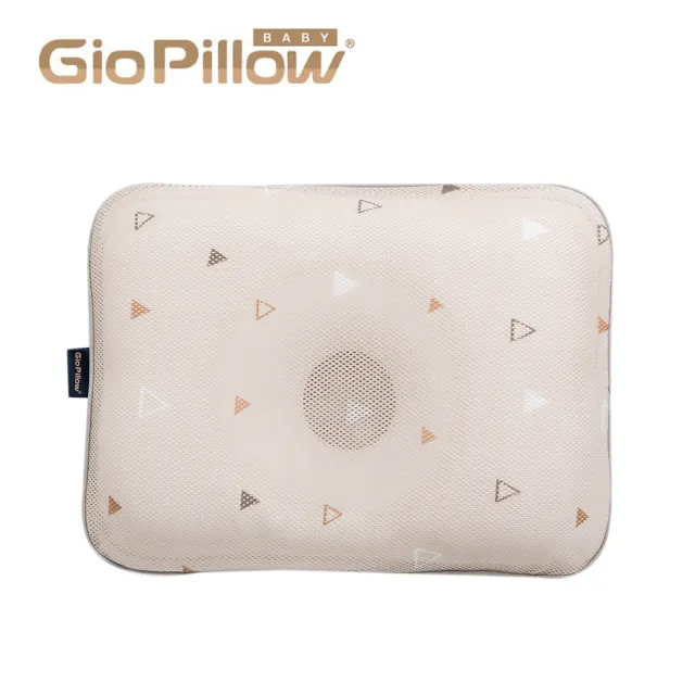 【GIO Pillow】超透氣護頭型嬰兒枕頭S/M號 任選尺寸2入組(嬰兒枕頭 新生兒枕頭 水洗枕頭 透氣枕)