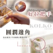 【KOLKO】高質感透明加厚玻璃化妝品收納盒(三合一抽屜款)