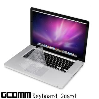 【GCOMM】Apple MacBook Pro/Retina/Air 13/15/17吋 鍵盤保護膜(內附GCOMM ScreenCleanPRO抗靜電清潔布)