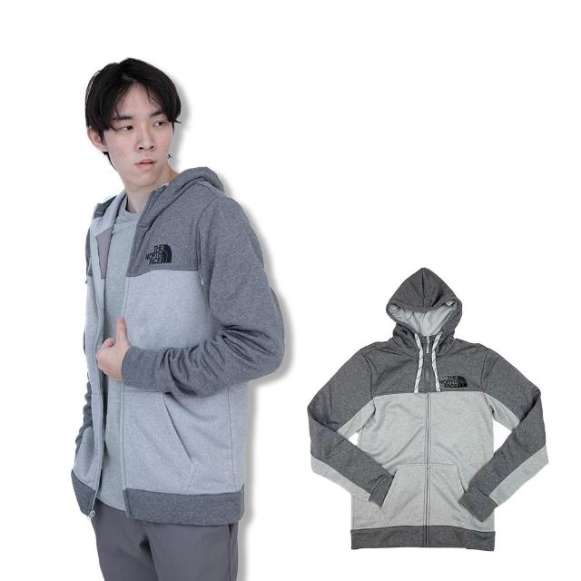 【The North Face】北臉 棉外套 拼接 刷毛 TNF 外套 平輸品(棉外套 拼接)