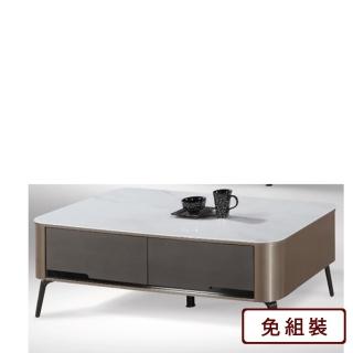 【AS 雅司設計】AS-雅司-海印玻璃大茶几-127.5*66.5*43.5cm