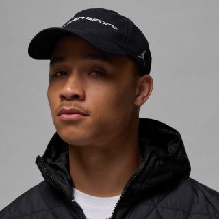 【NIKE 耐吉】帽子 棒球帽 運動帽 遮陽帽 AJ 喬丹 U J DF CLUB CAP US CB 黑白 FZ2020-010